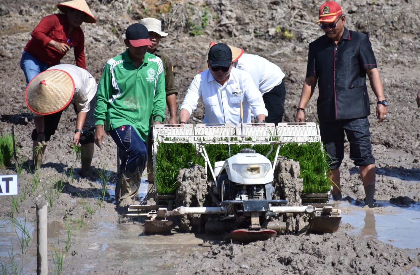 Bupati Sampaikan Apresiasi Bantuan Mentan RI