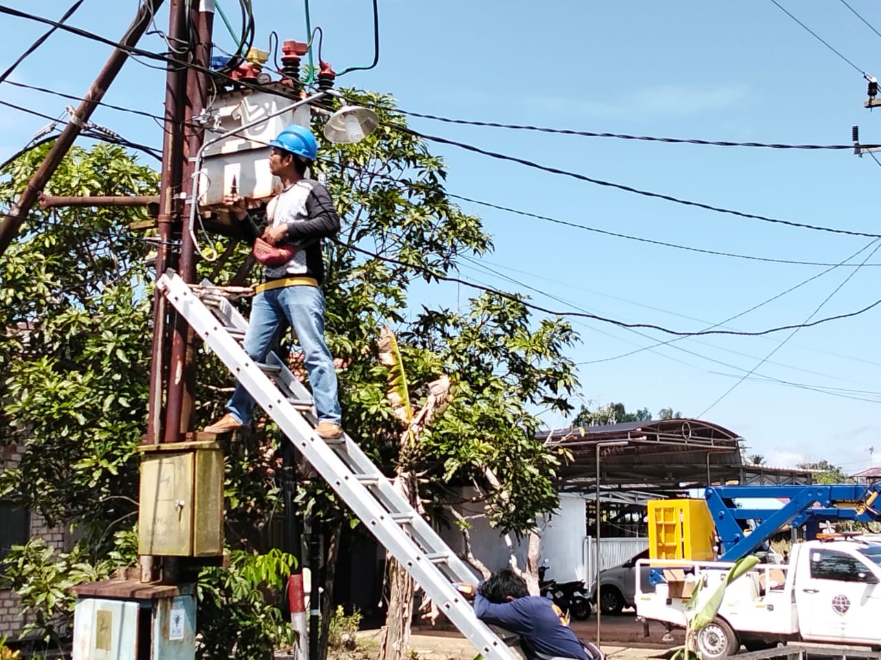 Kelurahan Pulau Kupang Tanpa PJU, Kini Terang