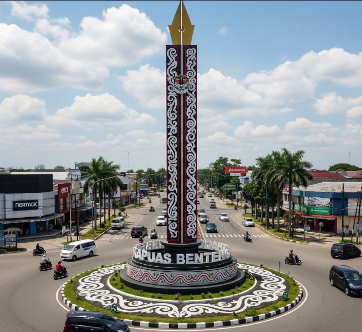 Bundaran KAPUAS BENTENG, Mantab!!!
