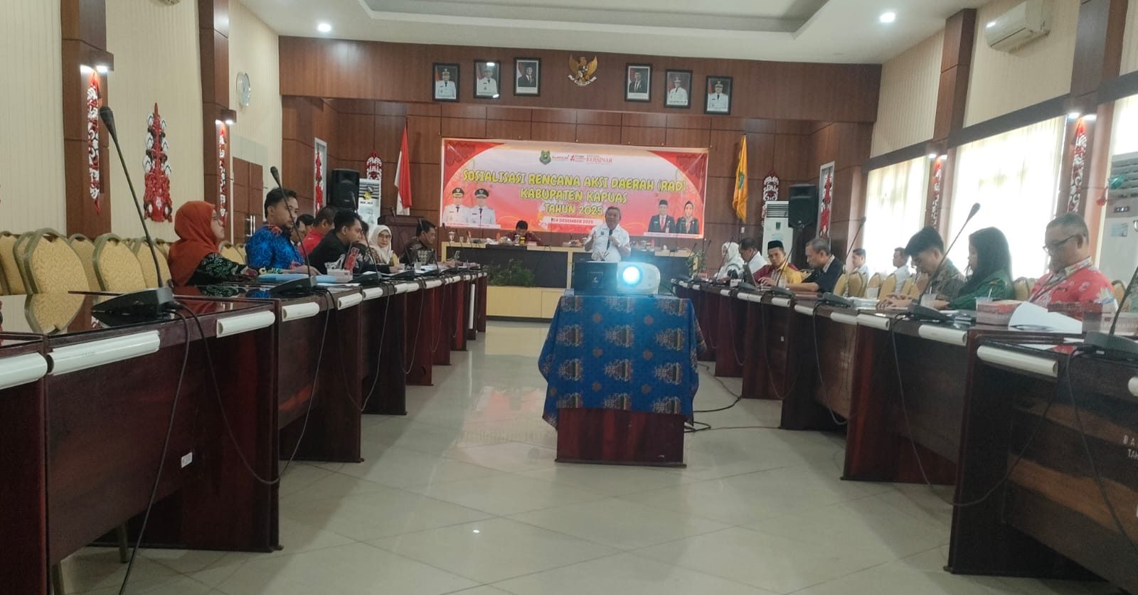 Sosialisasi RAD 2025, Kapuas Perkuat Basis Data
