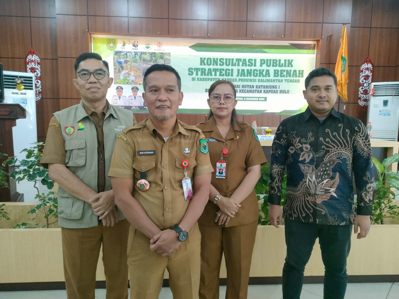 Kapuas Tetap Komitmen Untuk Pembangunan INHUTANI
