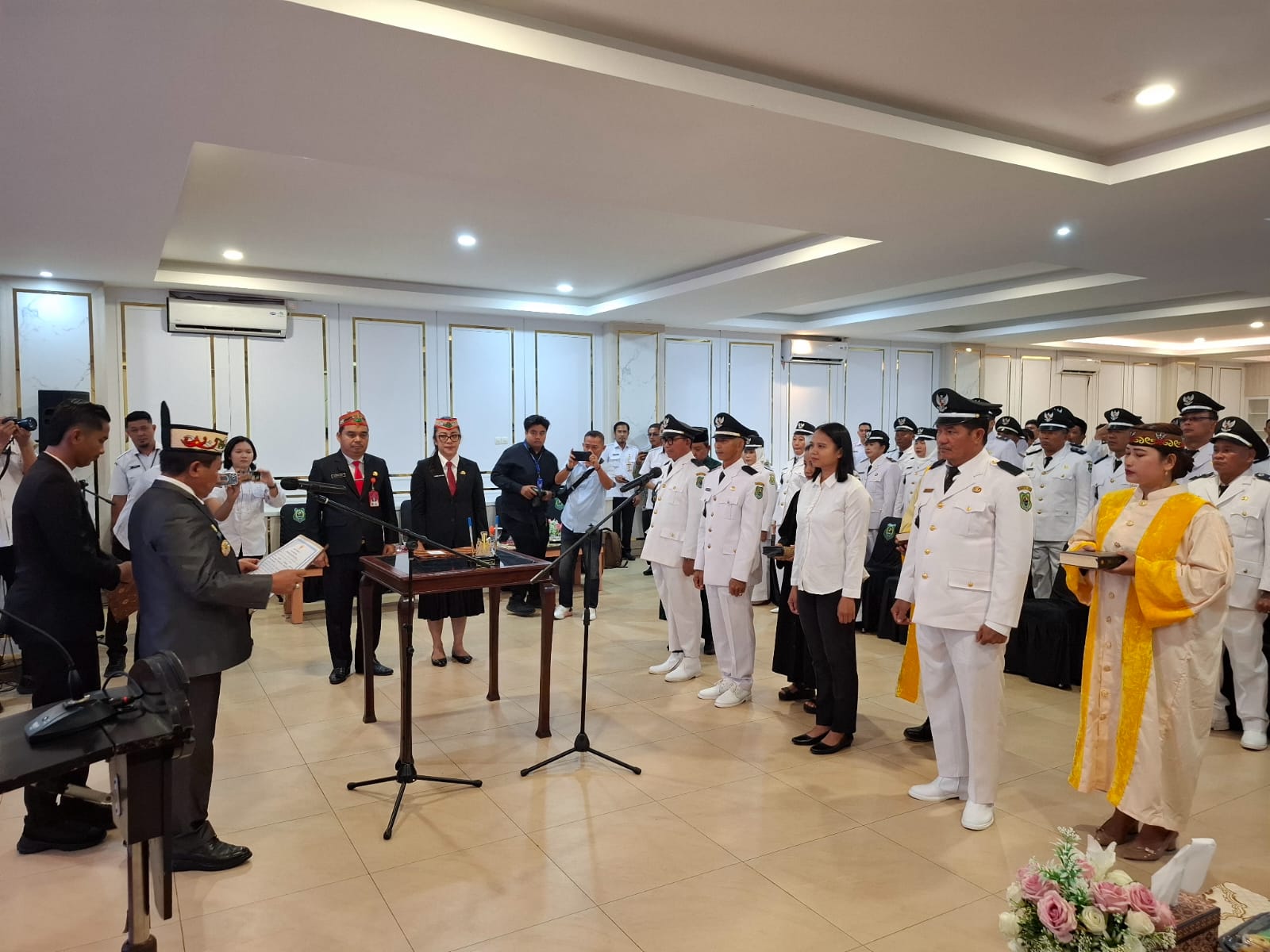 33 Penjabat Kades & 6 Anggota BPD, Dilantik