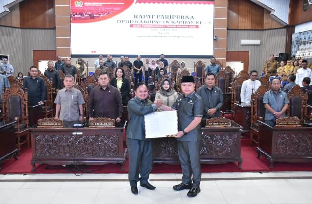 Paripurna, Wabup Jelaskan Raperda 2026