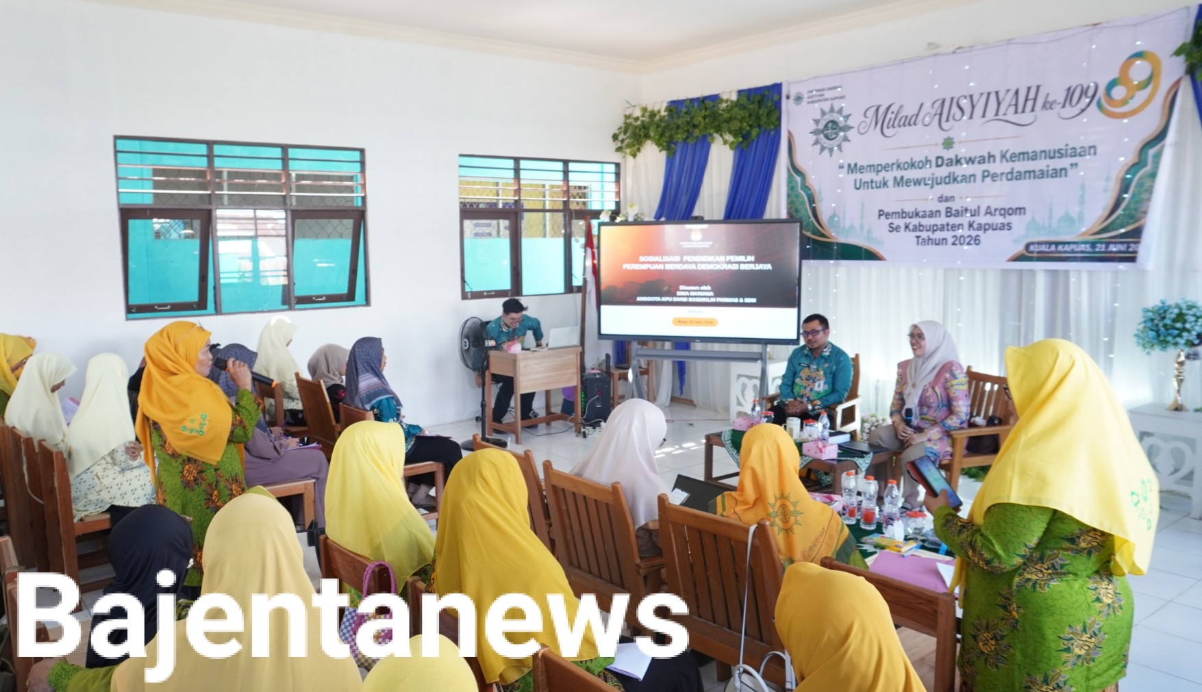 KPU KAPUAS JALIN SINERGISITAS DENGAN AISYIYAH KAPUAS