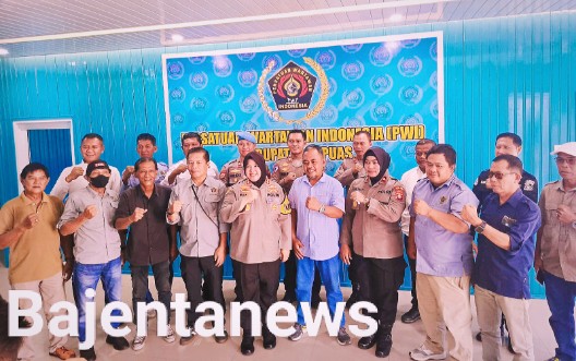 PERKUAT SINERGISITAS, KAPOLRES KUNJUNGI PWI KAPUAS