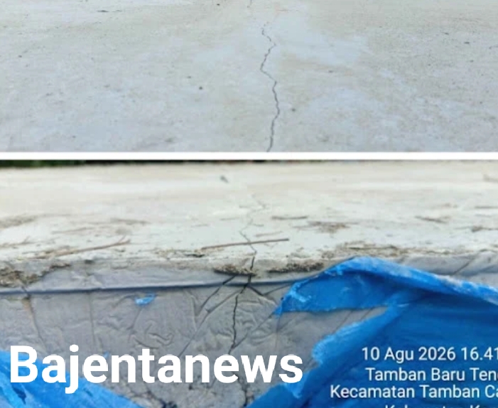 DIMANA KUALITAS PEMBANGUNAN JALAN INSPEKSI TAMBAN MAKMUR