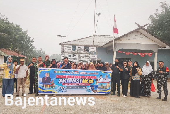 BABINSA BASARANG DUKUNG PROGRAM PERLINSOS DI DESA PANGKALAN SARI