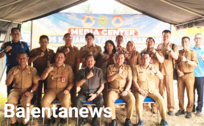 ANGGOTA DPD RI KUNKER POSKO INDUK KARHUTLA KAPUAS